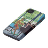 Poolside Piano Practice Case-Mate iPhone Case (Bottom)