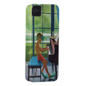 Poolside Piano Practice Case-Mate iPhone Case (Back/Right)