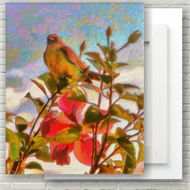 Poolside Singer 2338 Acrylic Print (Creator Uploaded)