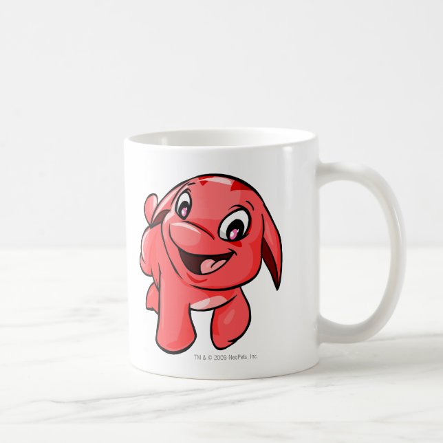 Pooogle Red Coffee Mug (Right)