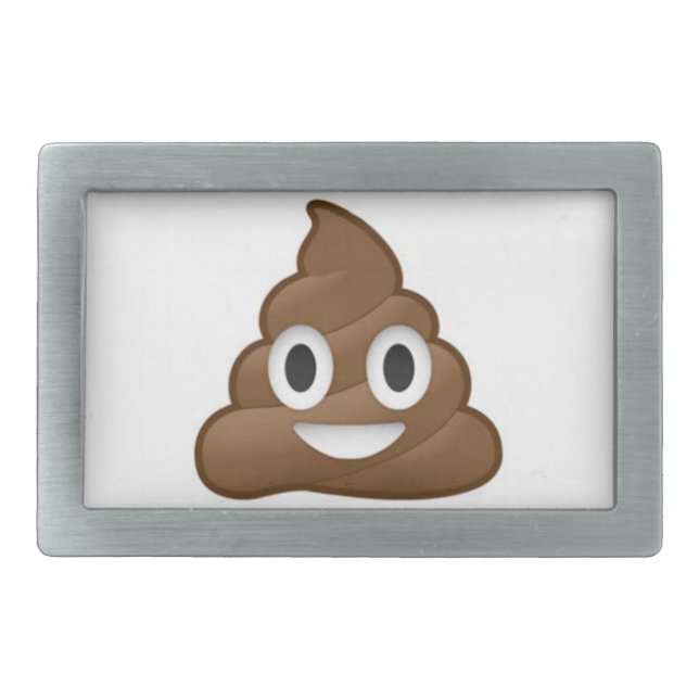 Poop Belt Buckle (Front)