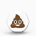 poop emoji award<br><div class="desc">poo emoticon cartoon anime art trendy hipster brown white funny gag joke emojis</div>