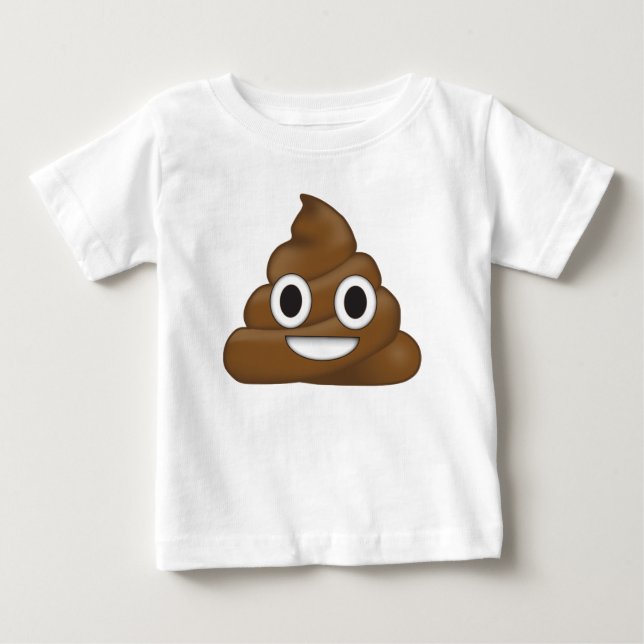 Poop emoji baby T-Shirt (Front)