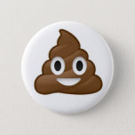 Poop Emoji Button at Zazzle