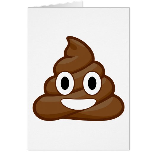 poop emoji cards (Front)