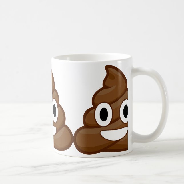 poop emoji coffee mug (Right)