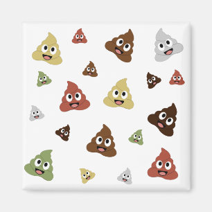 Poop emoji funny gift ideas magnet