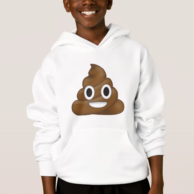 Poop emoji hoodie (Front)