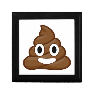 poop emoji jewelry box