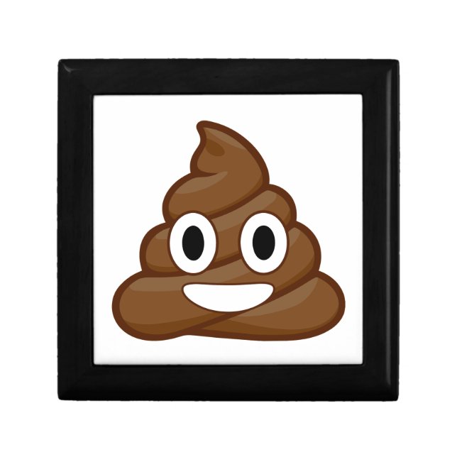 poop emoji jewelry box (Front)