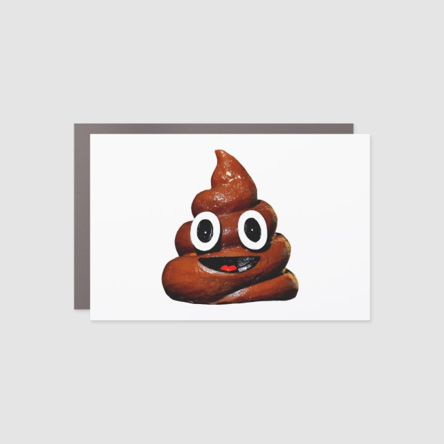 Poop, emoji, magnet 🧲 (Front)