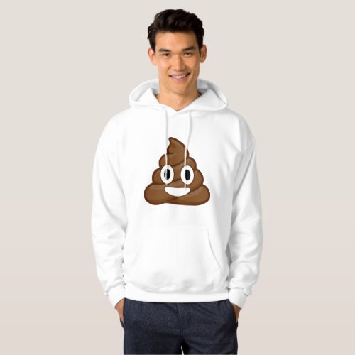 poop emoji mens hooded sweatshirt hoodie hoody