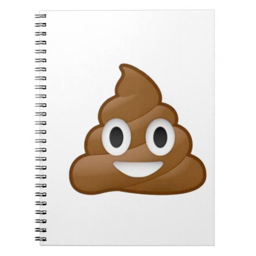 Poop emoji notebook