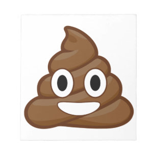 poop emoji notepad