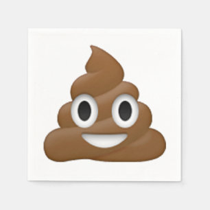 Poop - Emoji Paper Napkins