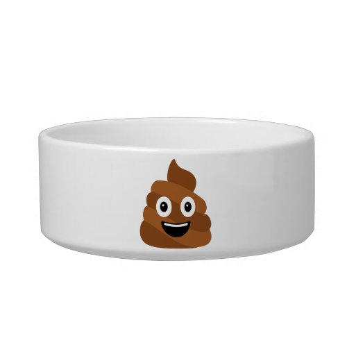 Poop Emoji Pet Bowl