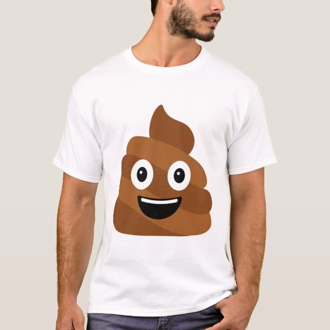 Poop Emoji T-Shirt (Front)