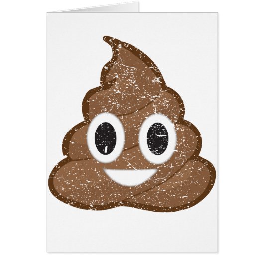 Poop emoji vintage (Front)