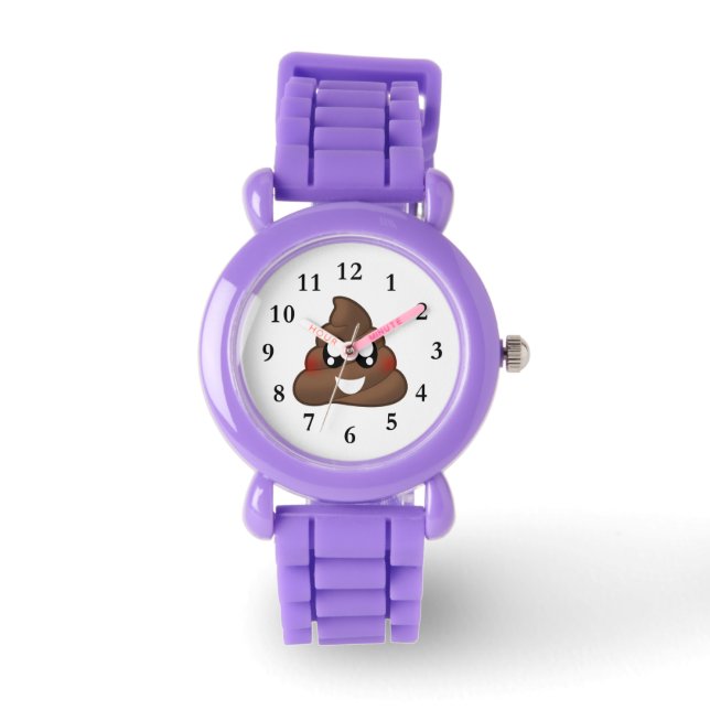 Poop Emoji Watch (Front)