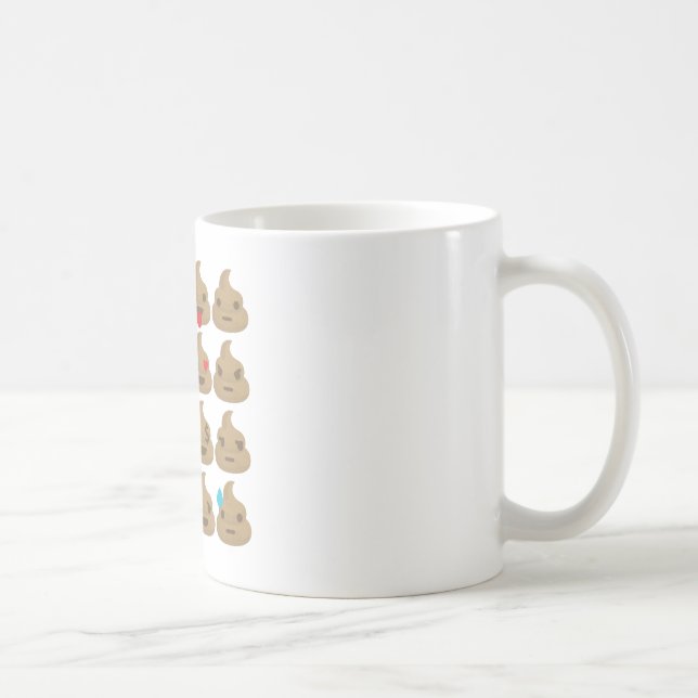 poop emojis coffee mug (Right)