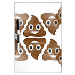 poop emojis Dry-Erase board