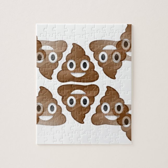 poop emojis jigsaw puzzle (Vertical)