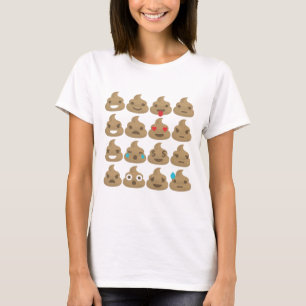 poop emojis T-Shirt