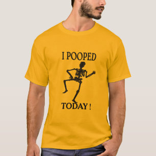 Poop Humor Tee, Taking Dump Today T-Shirt