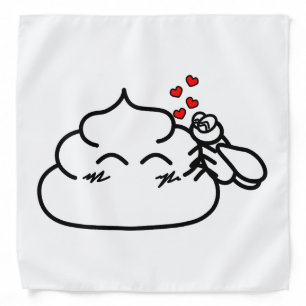 Poop in Love - Brootsch the PooPoo Bandana