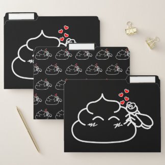 Poop in Love - Brootsch the PooPoo File Folder