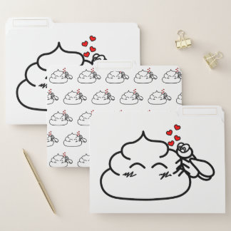 Poop in Love - Brootsch the PooPoo File Folder