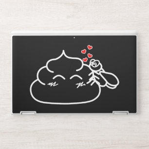 Poop in Love - Brootsch the PooPoo HP Laptop Skin