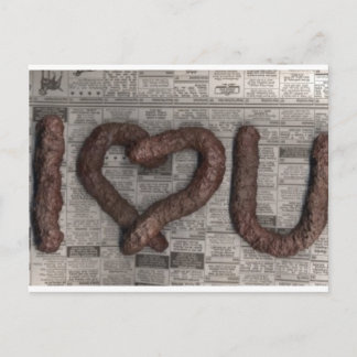 Poop Love Postcard