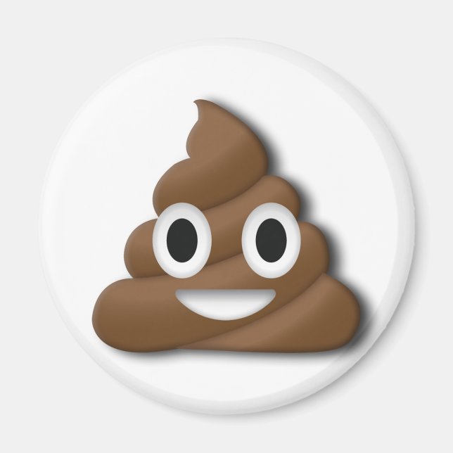 Poop ! magnet (Front)