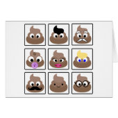 Poop Many Faces (Front Horizontal)