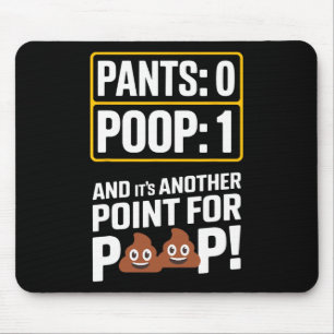 Poop Meme Toilet Humor Poop Funny Sport Pants 0 Po Mouse Pad