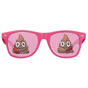 POOP NOVELTY PARTY SUNGLASSES FUNGLASSES