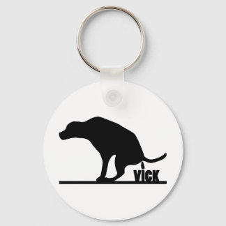 Poop on VIck Keychain