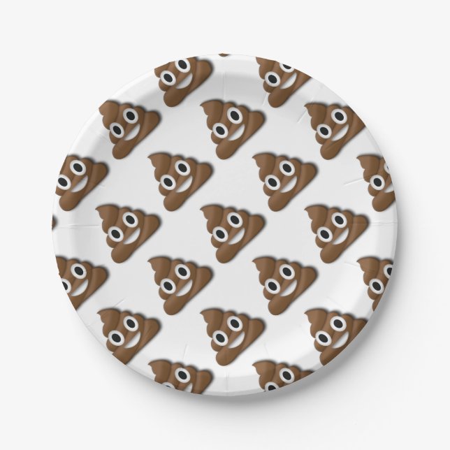 Poop ! paper plates (Front)