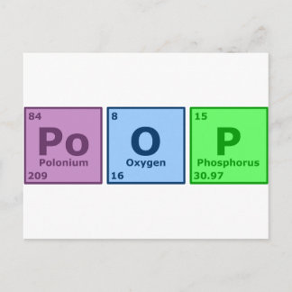Poop Postcard