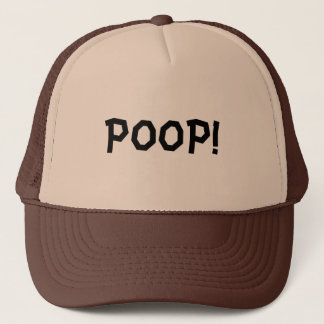 POOP! TRUCKER HAT