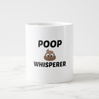POOP WHISPERER GIANT COFFEE MUG