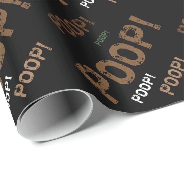 POOP! Wrapping Paper (Roll Corner)