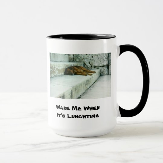 Pooped Pooch Coffee Mug