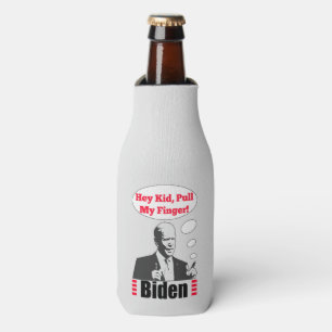 Poopy Pants Biden Bottle Cooler