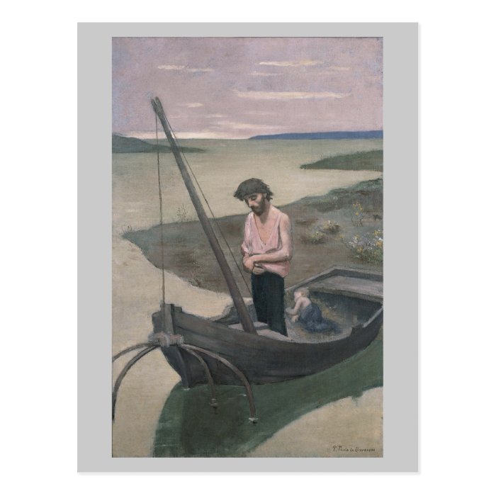 Poor Fisherman by Pierre Puvis de Chavannes Post Cards