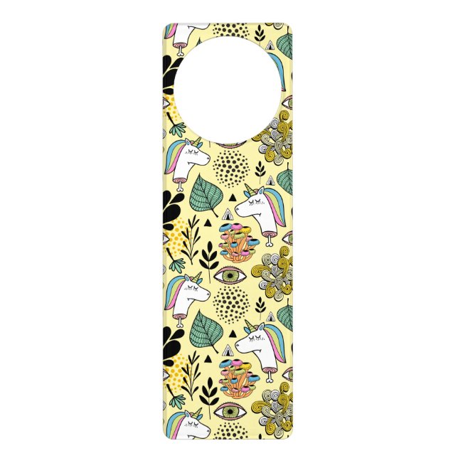 Poor Unicorn Door Hanger (Front)