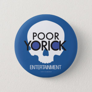 Poor Yorick Entertainment logo Button