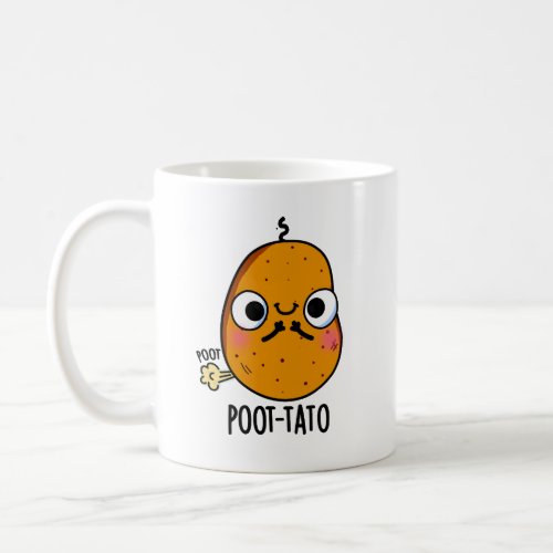 Poot_tato Funny Farting Potato Pun  Coffee Mug