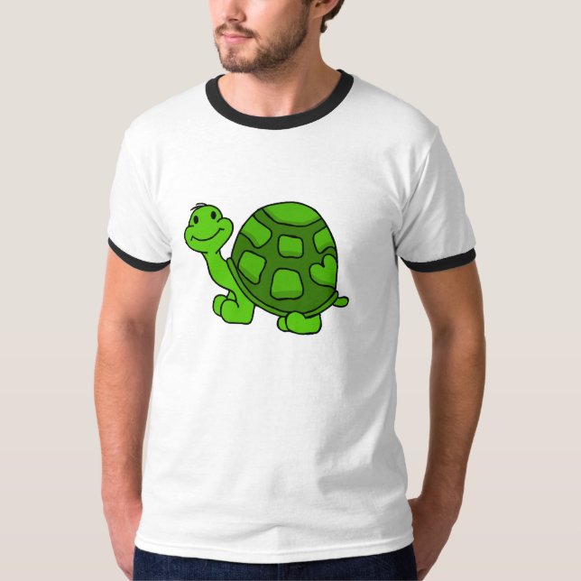 Pop- A Study in Greens T-Shirt (Front)